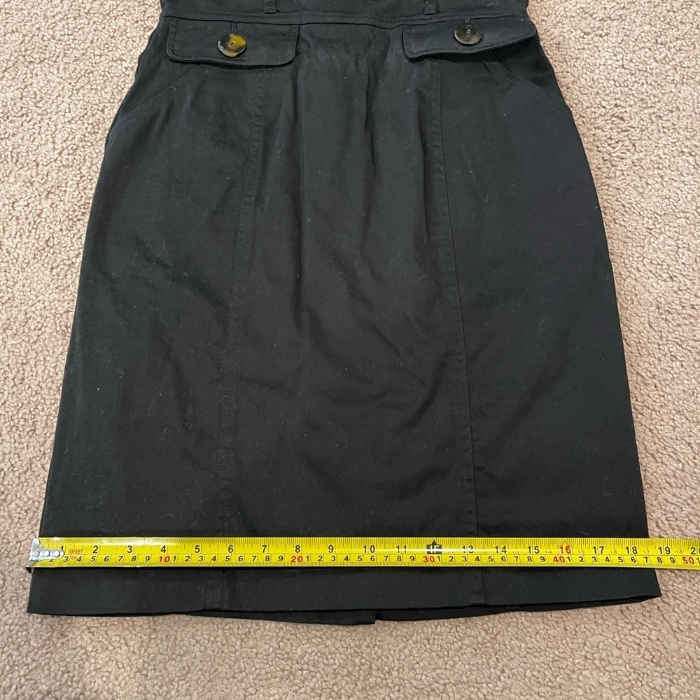 WHITE HOUSE BLACK MARKET Black Sleeveless Midi Dress - Picture 7 of 9